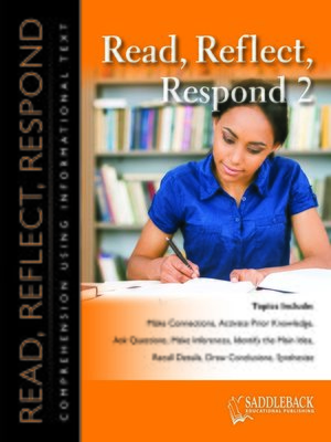 cover image of Read Reflect Respond 2